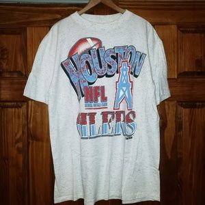 Vintage Houston Oilers graphic tshirt